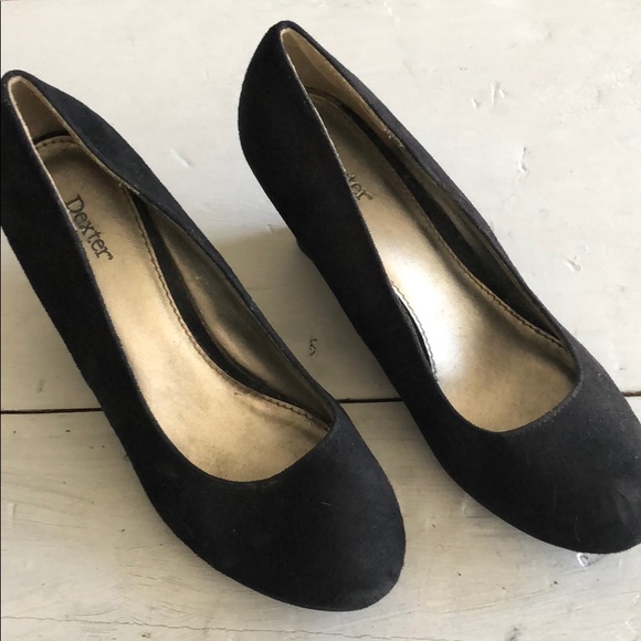 Dexter Shoes - Black wedges